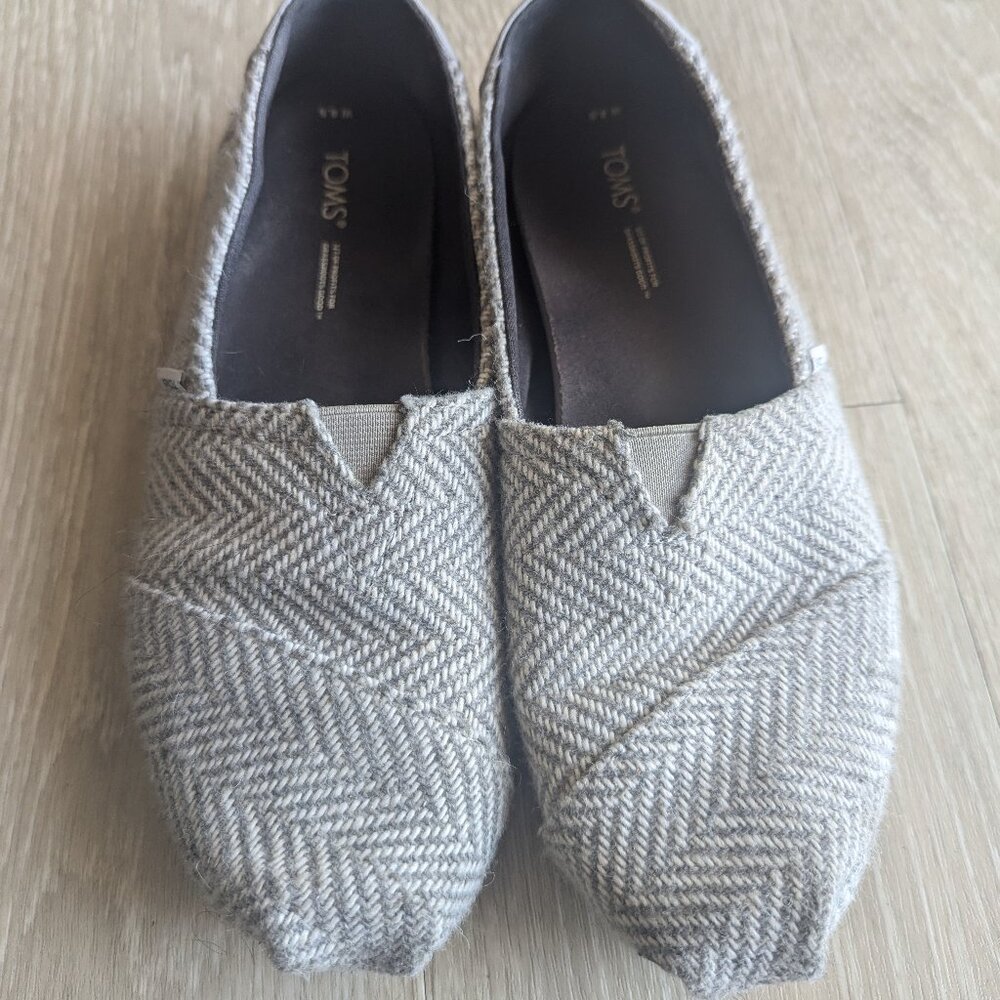 TOMs Alpargata Herringbone flats